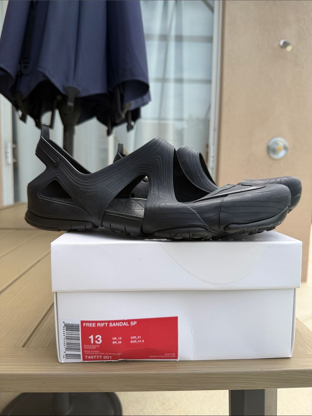 DS Men’s Nike Free Rift Sandal SP size 13 - Picture 3 of 6